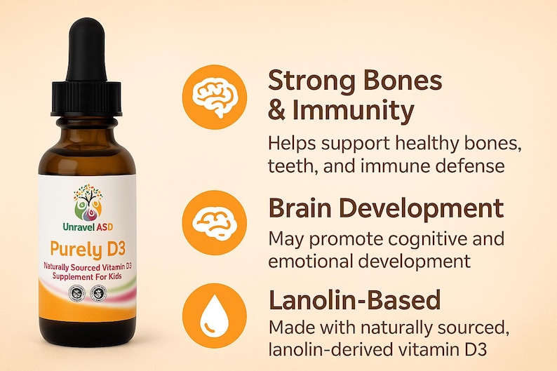 Purely D3 | Lanolin-Based Vitamin D3 Drops image 2
