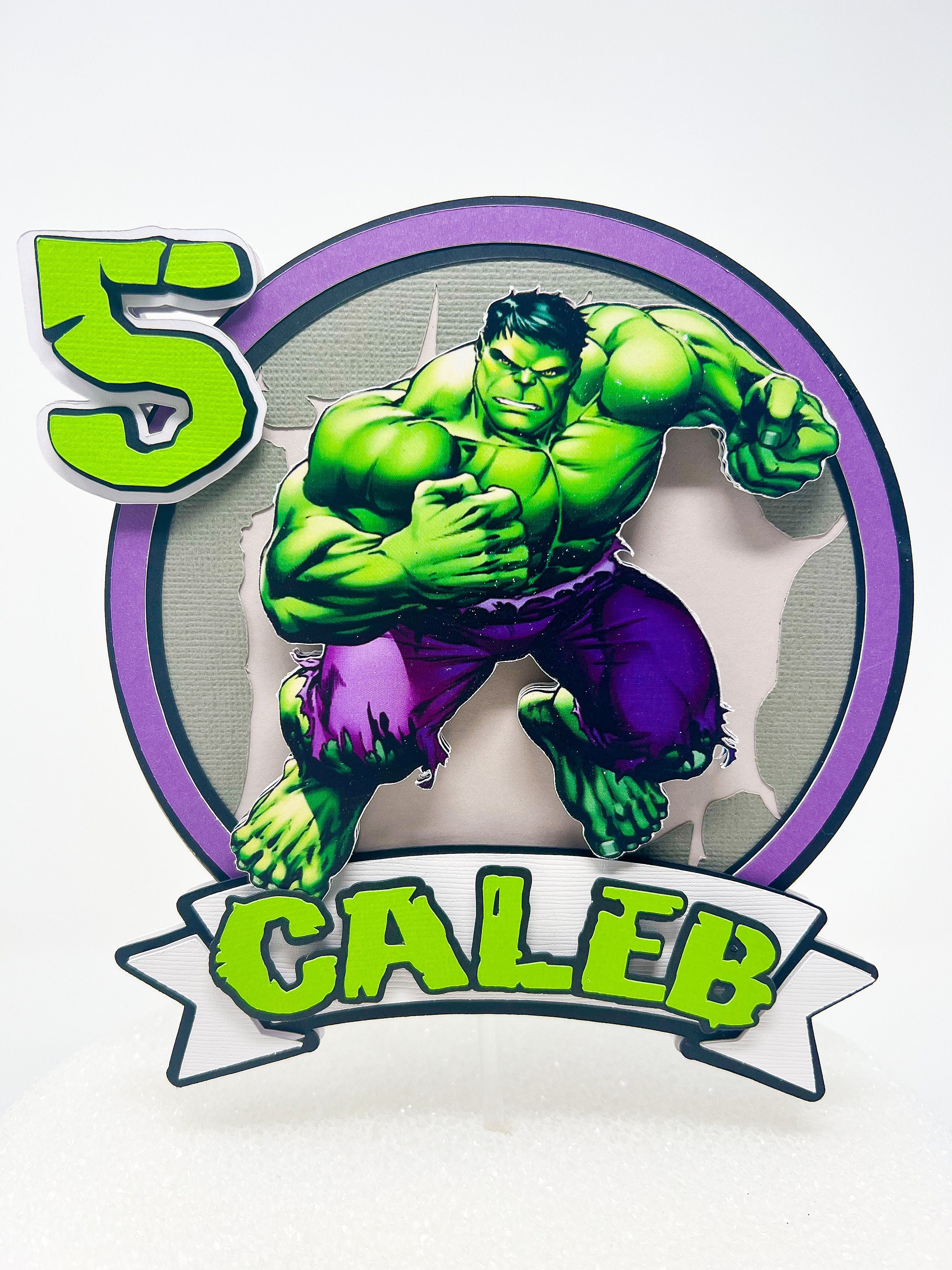 Hulk Cake Topper Topper Birthday Birthday Decor Birthday Etsy Australia