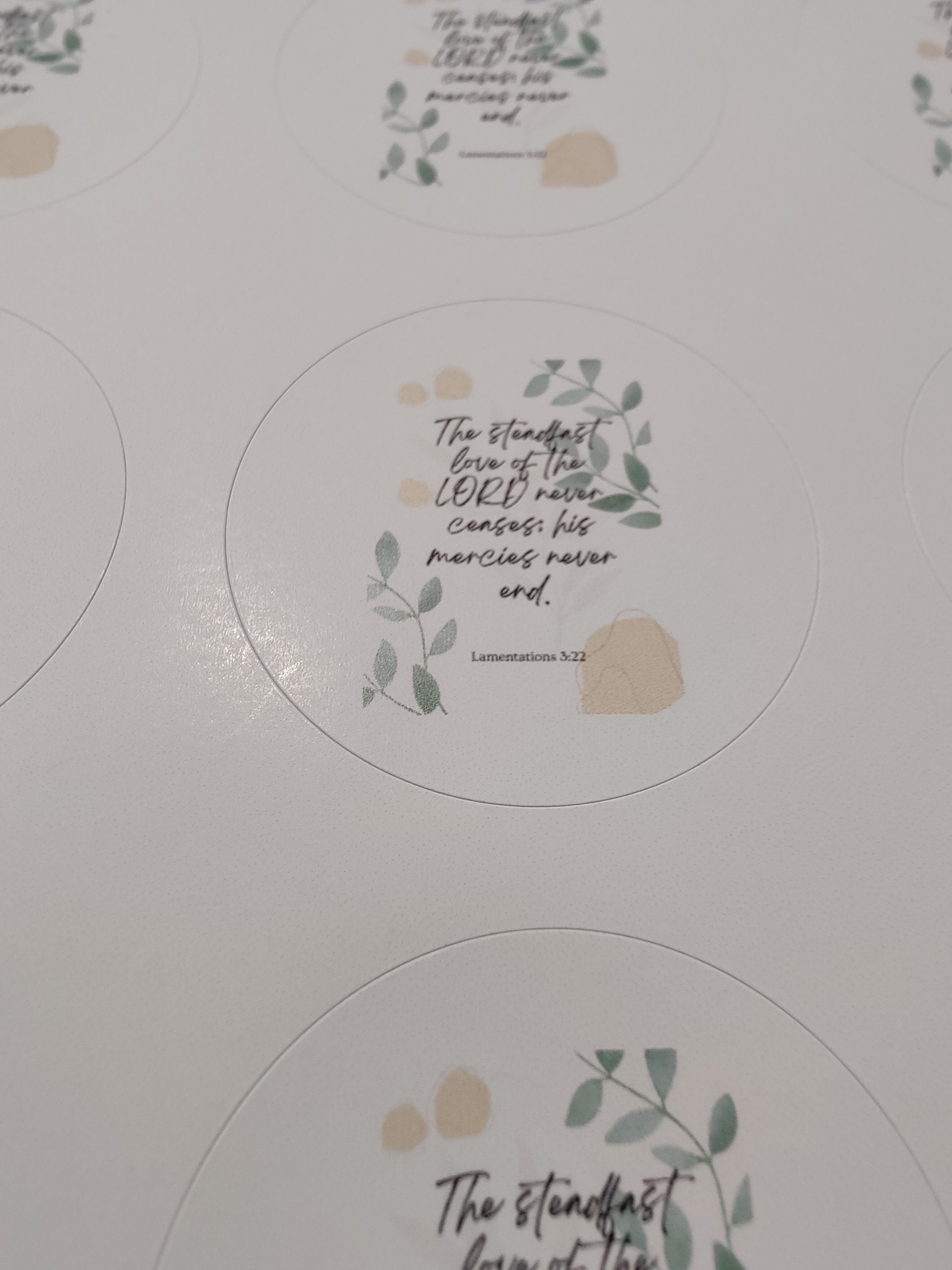 Bible Verse Stickers Memory Verse Stickers Student Etsy