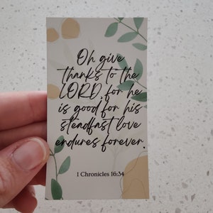 Lot de 9, 12 ou 15 aimants versets bibliques | Magnets versets à mémoriser