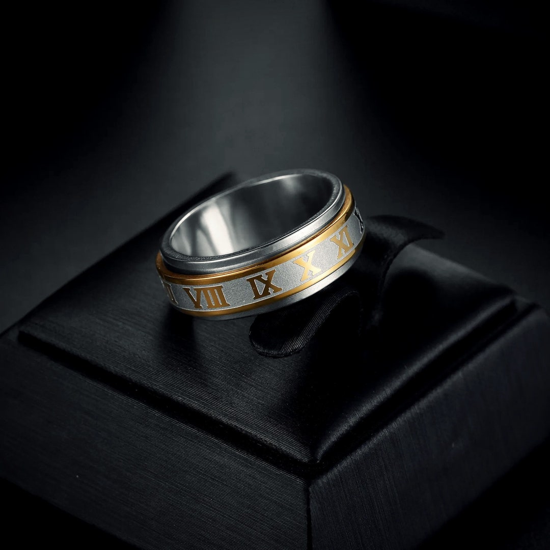 Curated visual reference: Gallery Detail: Fidget Ring Anxiety Relief Toy Fidget Toy Fidget Spinner Ring