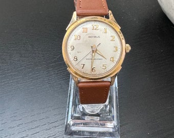 Vintage Mens Benrus Wrist Watch