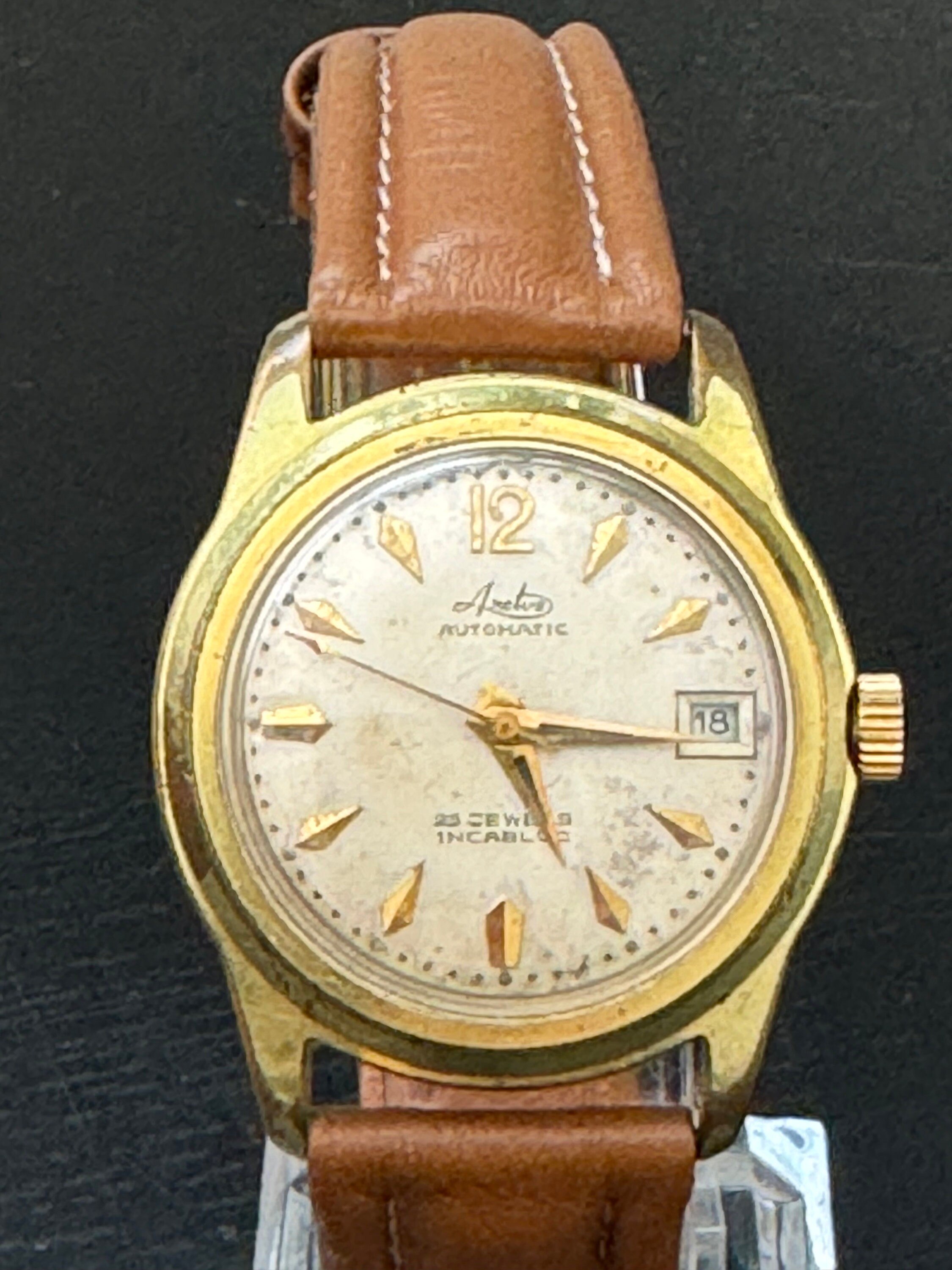 Vintage 25 Jewel Automatic Men's Wristwatch - Etsy