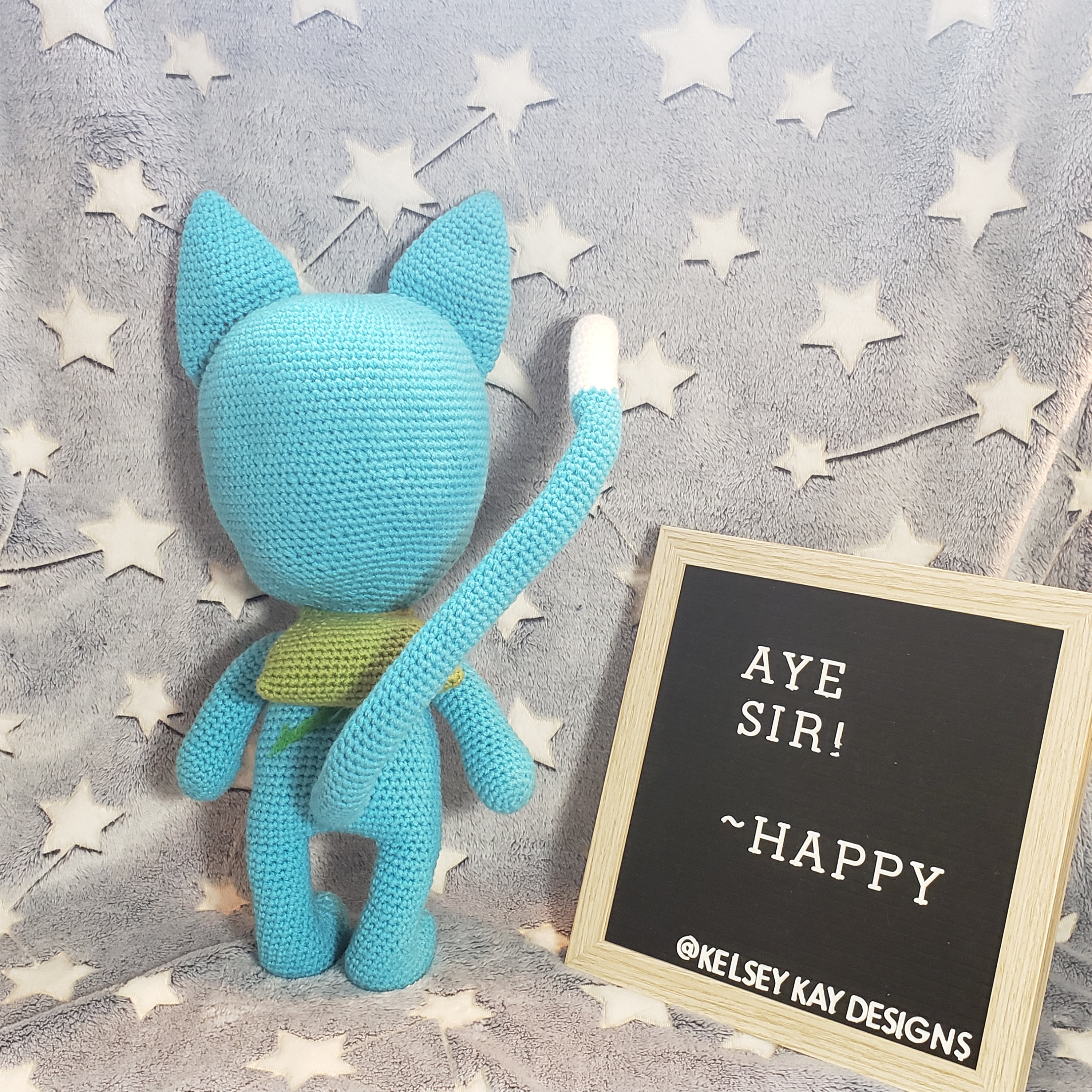 Fairy Tail Happy Aye Sir GIF | GIFDB.com, image size:3000x3000