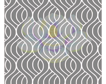 Seamless Wavey Precut (Double Sided Adhesive)
