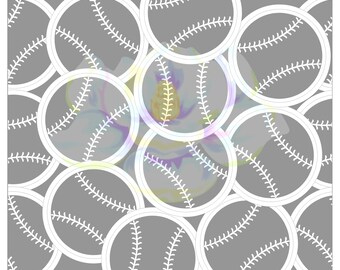 Seamless Baseball/Softball Precut (Double Sided Adhesive)