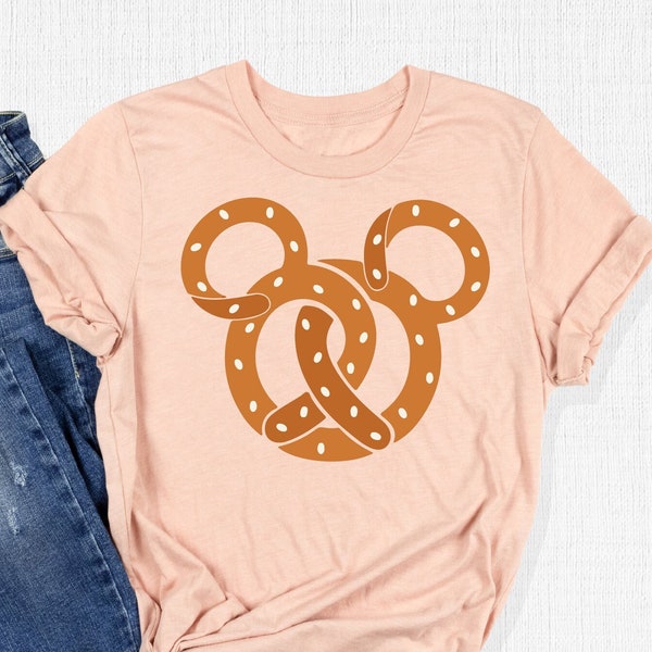 Mickey Pretzel Shirt, Mickey Snack Shirt, Disney Snack Shirt, Disney Shirt, Disney Ear Shirt, Mickey Ear Shirt, Disney Family Shirt