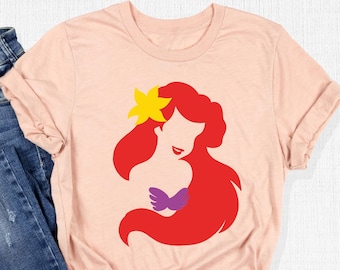 Disney Ariel Shirt, Ariel Shirt, Disney Princess Shirt, Princess Ariel Shirt, Disney Shirt, Disney Tshirt, Disney Vacation Shirt