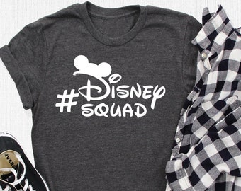 Disney Squad Shirt, Disney Tshirt, Disney Tshirts, Disney Family Shirt, Disneyland Shirt, Disney Trip Shirt, Disney Vacation Shirt