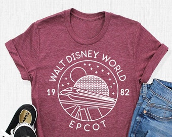 Epcot since 1982 T-Shirt, Est. 1982 Florida Theme Park Shirt, Cute World Traveler Tee, Disney Shirt, Magic Kingdom Outfit, Epcot Tee