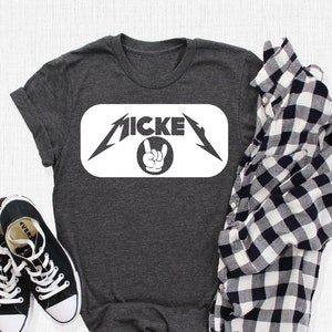 Mickey Rock And Roll Shirt, Heavy Metal Shirt, Mickey Shirt, Disneyworld Shirt, Disney Shirt, Disney Vacation, Mickey Shirt