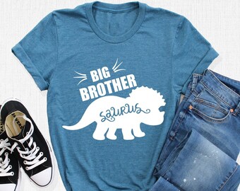 Big Brother Saurus Shirt, Dinosaur Brother Shirt, Big Brother Shirt, Brother Shirt Gift, Gift For Brother, Family Dinosaur Shirt