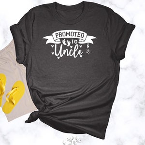 Promoted To Uncle Est 2025 Shirt, New Uncle Shirt, Pregnancy Shirt, Uncle Reveal Shirt, Disney Uncle Shirt, Disney Family Shirt, Uncle Shirt