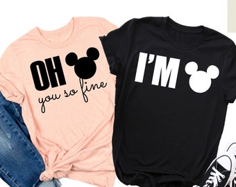 Oh Mickey You So Fine Shirt, I'm Mickey Shirt, Mickey Mouse Shirt, Disney Shirt, Disney Mickey Mouse Shirt, Disneyworld Trip Shirt