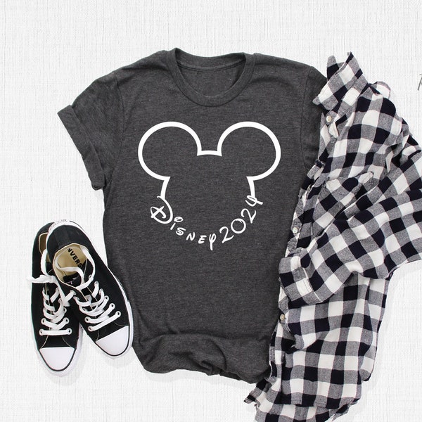 Mickey 2024 Shirt, Disneyworld Shirt, Disney 2024 Shirt, Disney Vacation, Disney Mouse Shirt, Mickey Shirt, Family Disney Shirt