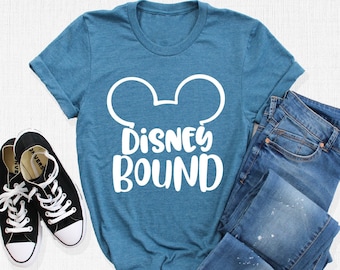 Disney Bound Shirt, Disney Shirts, Disney Vacation, Disney World Shirt, Disney Trip Shirt, Disney Ear Shirt, Mickey Ear Shirt, Disney Gift