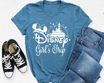 Disney Girls Trip Shirt, Disney Girls Squad Shirt, Disney World Shirt, Disney Trip Shirt, Disney Princess Shirts, Disney Vacation Shirts