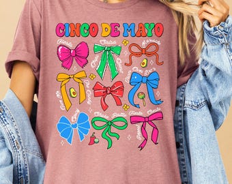 Cinco De Mayo Coquette Shirt, Mexican Shirt, Tequila Shirt, Cinco de Mayo Shirt, Mexican Fiesta Party T-Shirt, Cinco de Mayo Gift
