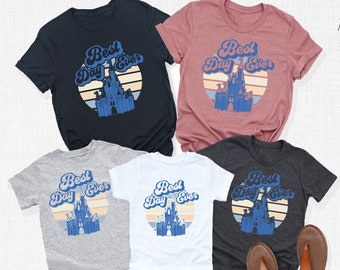 Best Day Ever Shirt, Disney Vacation Shirt, Disney Trip Shirt, Disneyland Tee, Disney Castle Shirt, Retro Castle Shirt, Disney Family Shirts