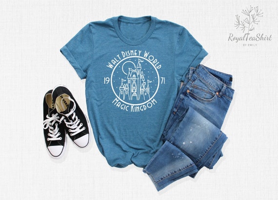 Disney Castle Shirt, Walt Disneyworld 50th Anniversary Vacation T-shirt, Castle Shirt, Walt Disney World 50th Anniversary Shirt