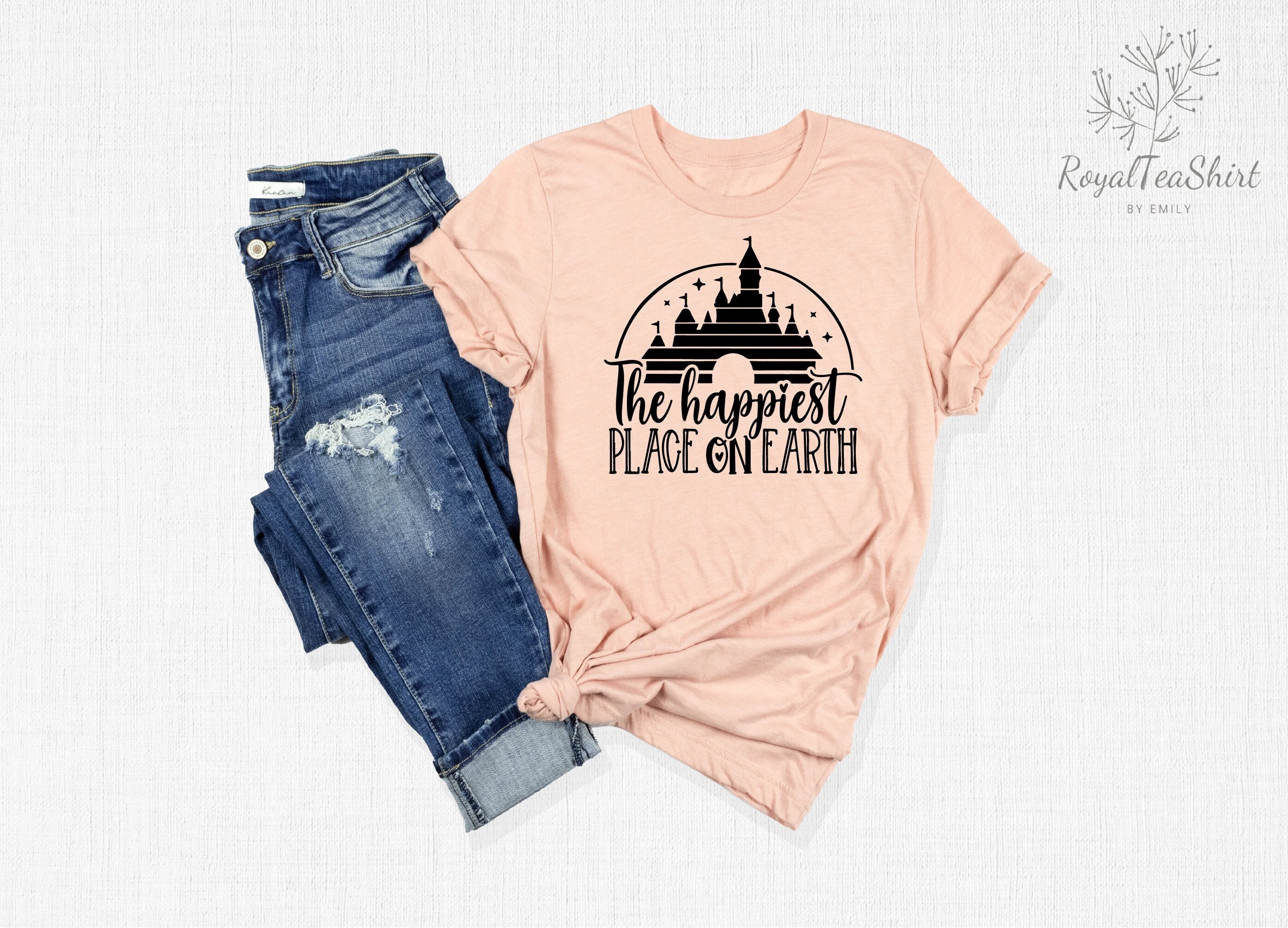 The Happiest Place On Earth Shirt, Disney Vacation Shirt