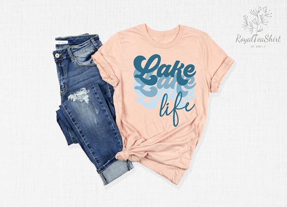 Lake Life T-Shirt, Lake Lover Shirt, Gift for Adventurer, Boat Shirt, Adventure Nature Outfit, Summer Tee, Lake Trip Shirt, Lake Vibes