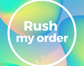 RUSH MY ORDER - Ship my nails in 24 - 48 hrs