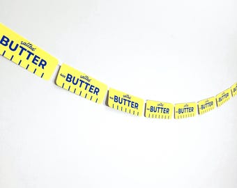 Butter Paper Garland