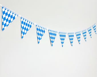 Oktoberfest Flag Paper Garland