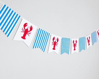 Coastal Lobster Party Garland