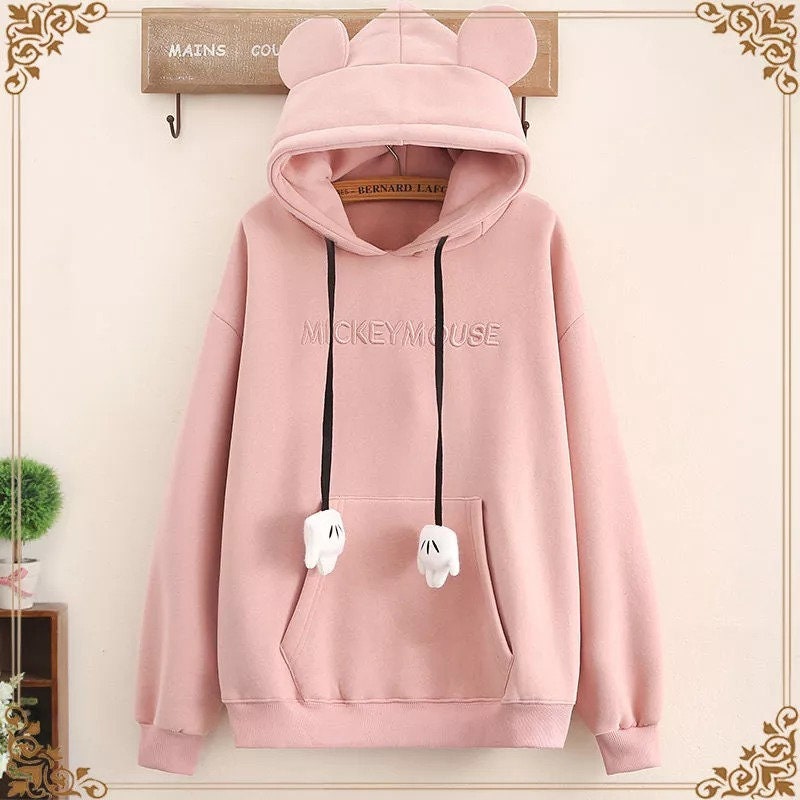 Hoodie With Ears - Etsy Canada
