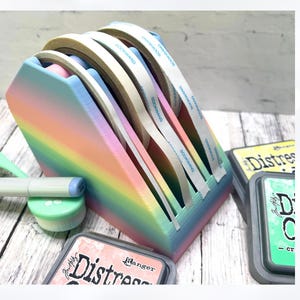 3D Printed Double Sided TAPE DISPENSER Holder - Also holds Foam tape and Washi Tape!