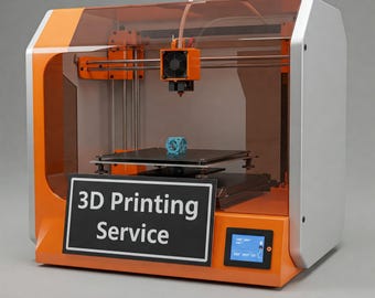 Custom 3D Printing Service: PLA, PETG, ABS