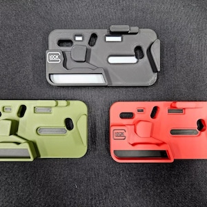 Gunsmith Armorers Bench Block 10 pack for all Glock style frames 1 inch thick bottom plate for complete pin removal