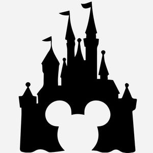 Disney Castle mickey and Minnie PNG and SVG, Cricut, Silhouette, Customized Trip, Instant Download, Cut File, Sublimation, Printable Design