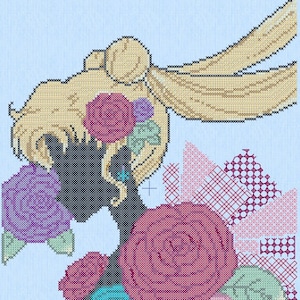 Moon Guardian Cross-stitch Digital files