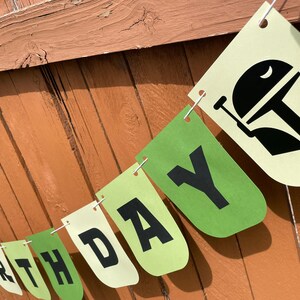 Little green guy inspired banner