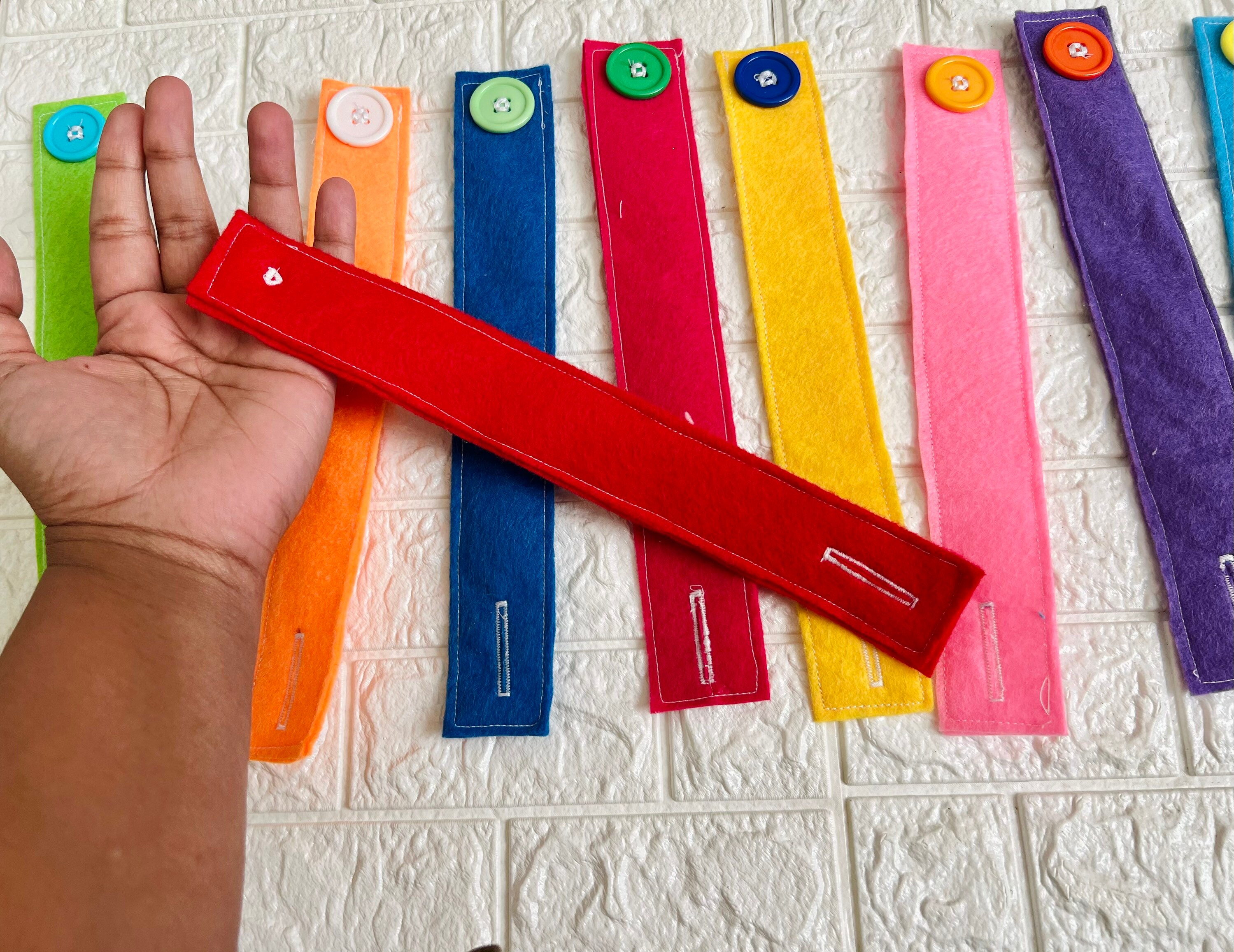 Button Snake , Montessori Learning Toys - Etsy