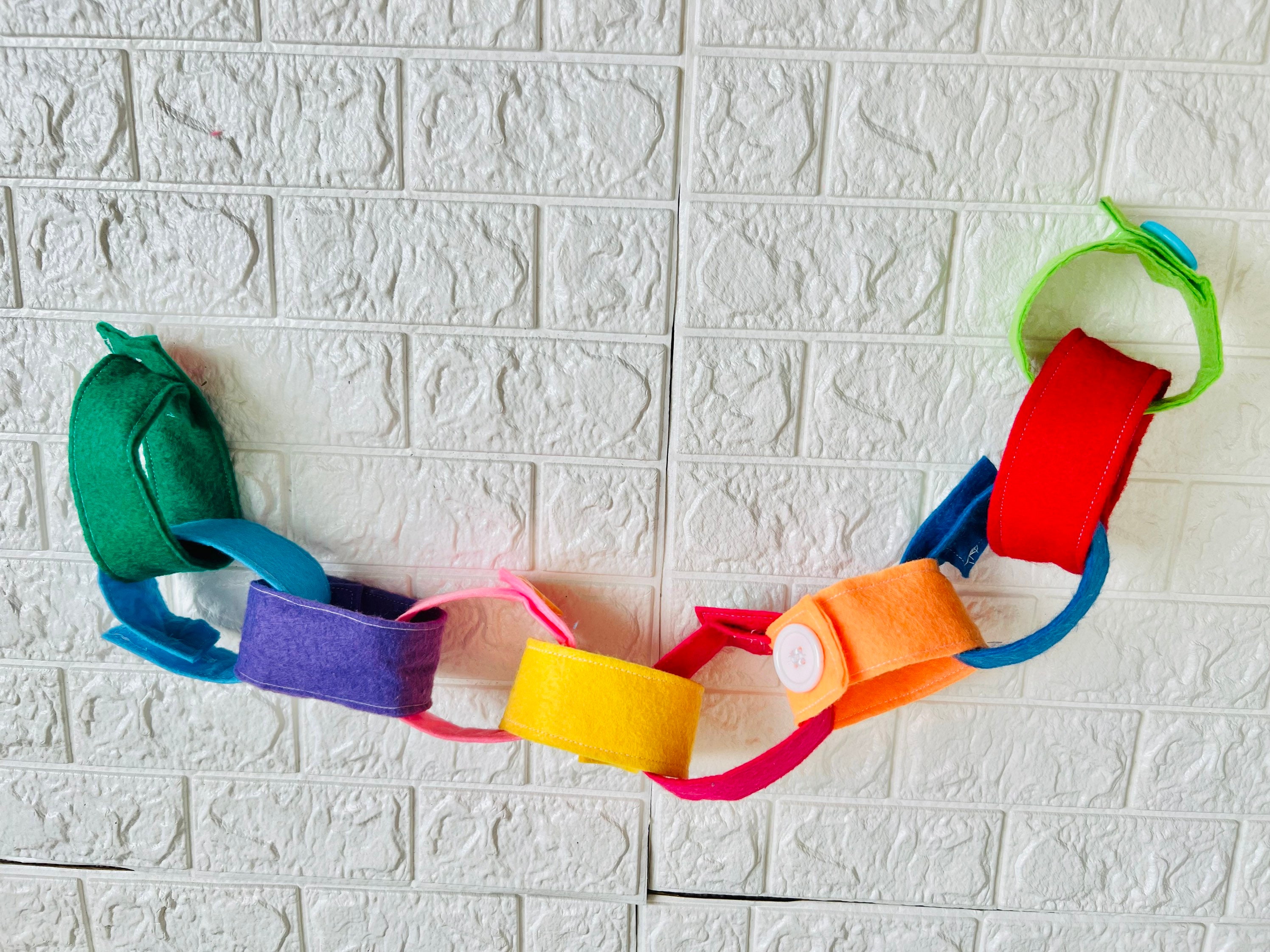 Button Snake , Montessori Learning Toys - Etsy