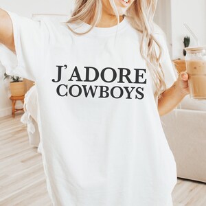 J'adore Cowboys Shirt Kendall Jenner Y2K Tee Celebrity -  Portugal