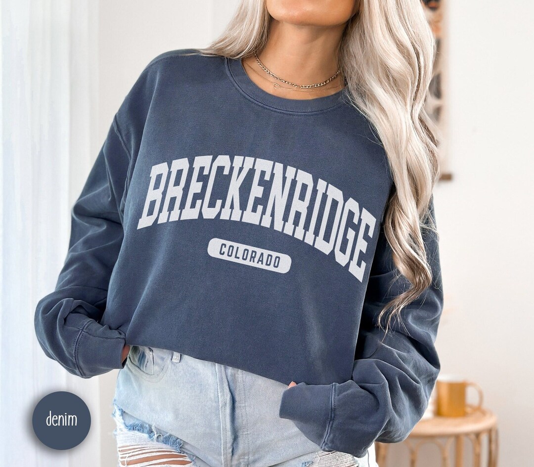 Comfort Colors® Breckenridge Colorado Sweatshirt Faded Vintage ...