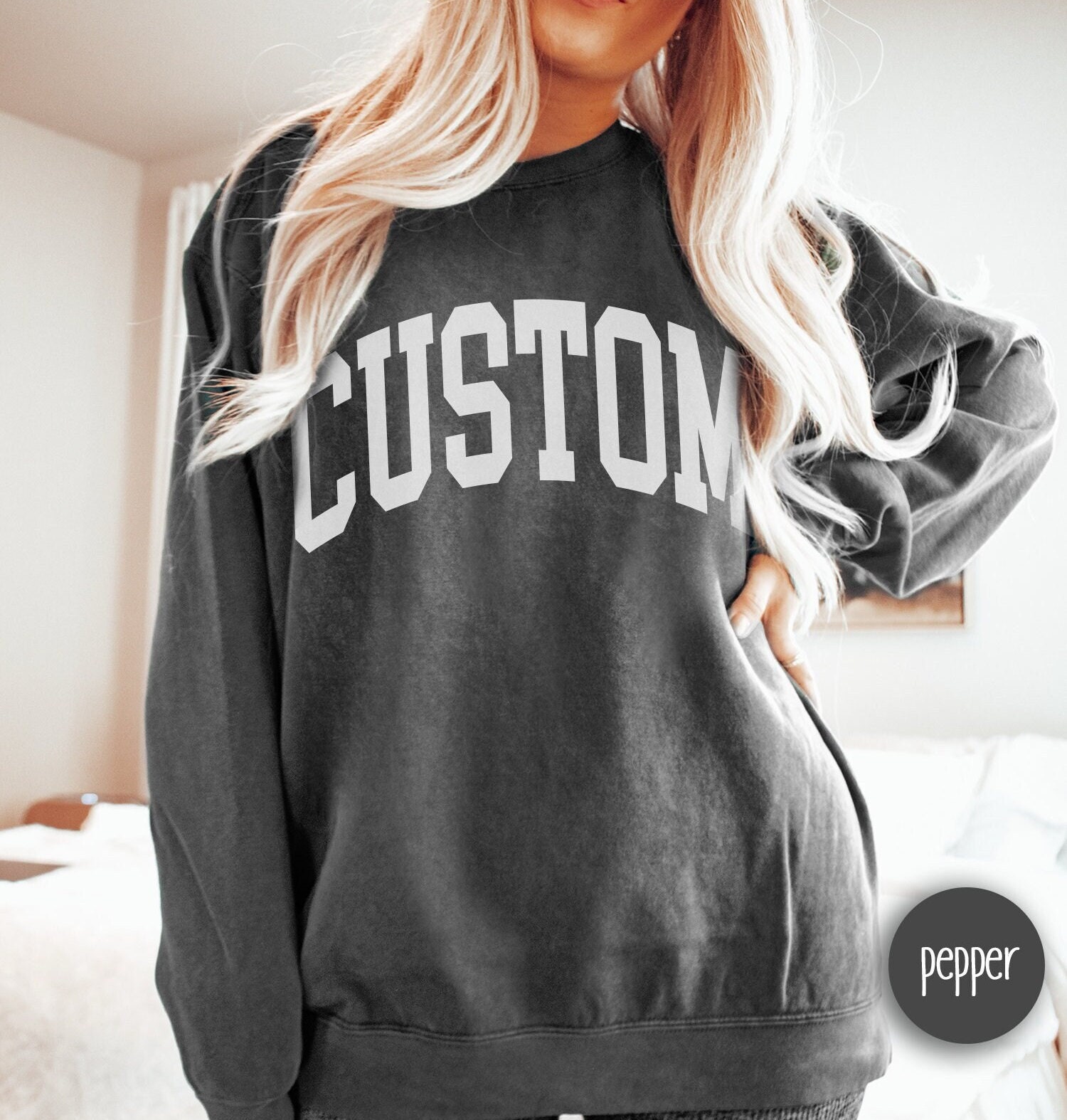 Comfort Colors® Sweatshirt CUSTOM - Etsy