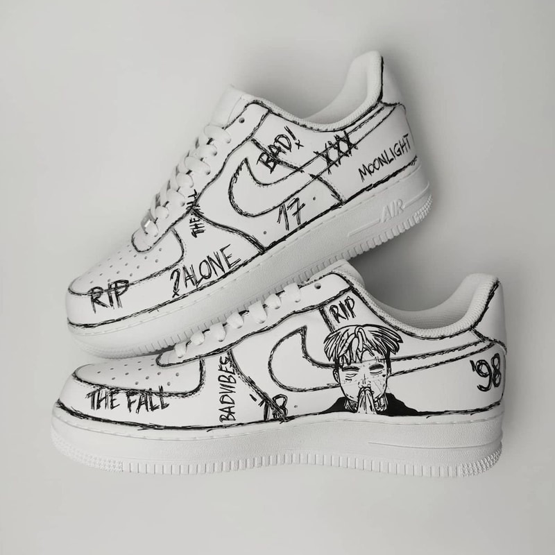 custom xxxtentacion shoes