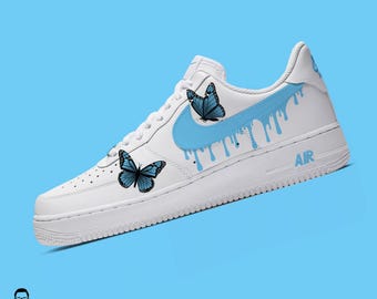 ナイキ カスタム エア フォース 1 ロウズ バタフライ - カラーウェイを