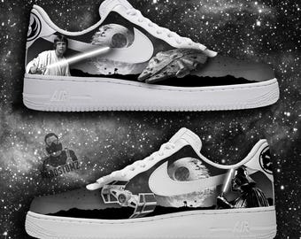 Custom Air Force 1 Star Wars Inspired | Nike Custom Sneakers | Personalized Gifts for Her | Custom Shoes for Him