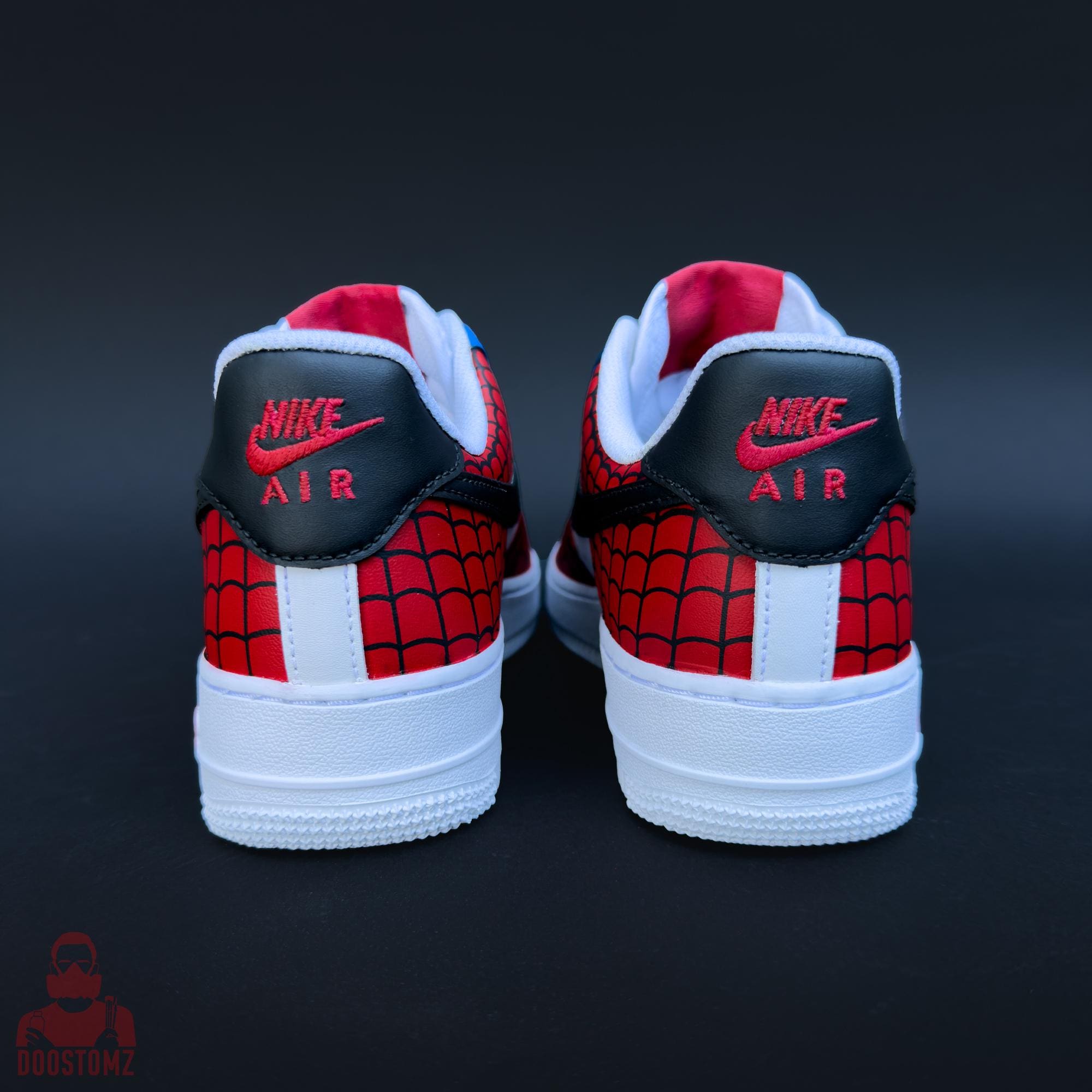 スパイダーマン カスタム エア フォース 1 - Etsy 日本