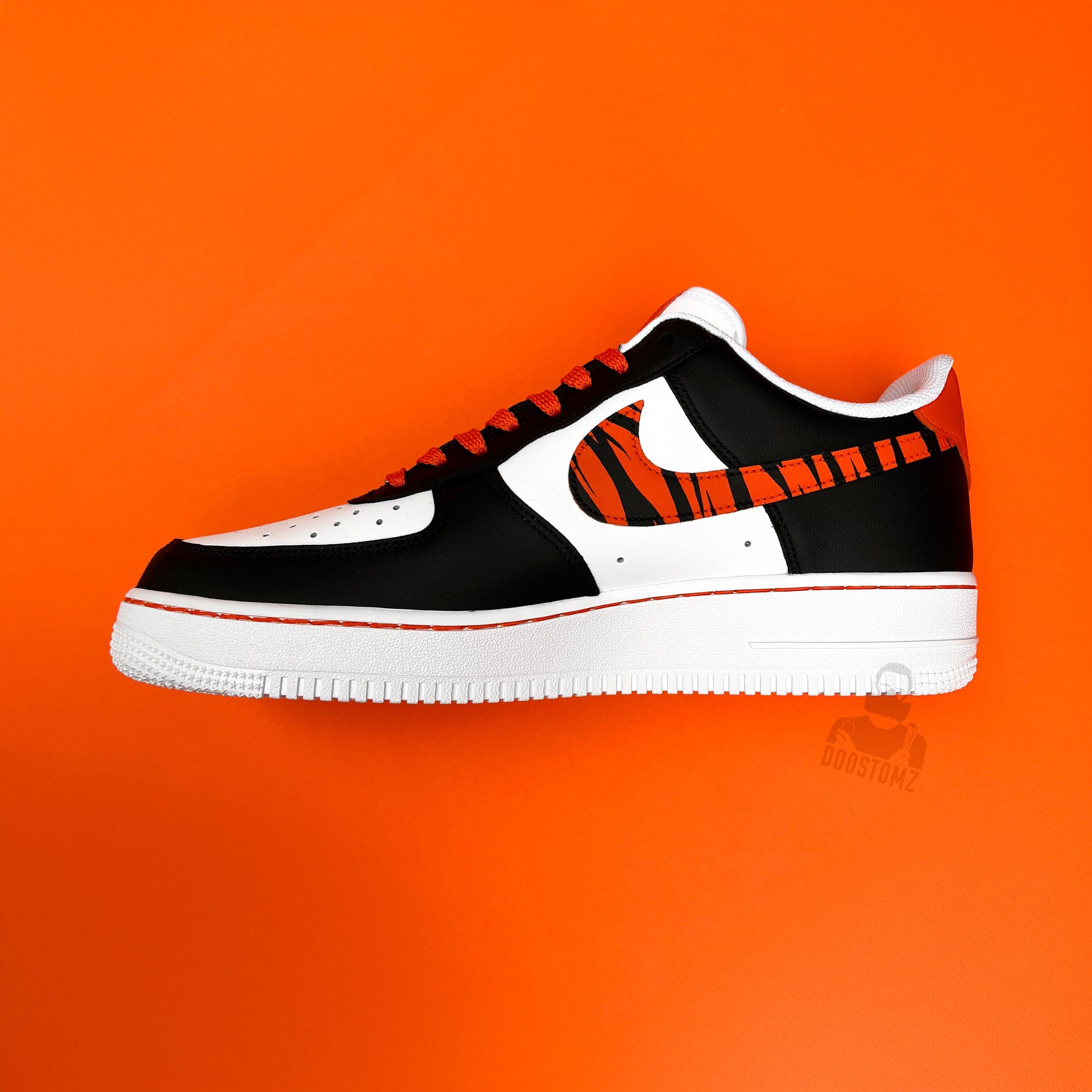 Cincinnati Football Team Custom Nike Air Force 1 | Hand 