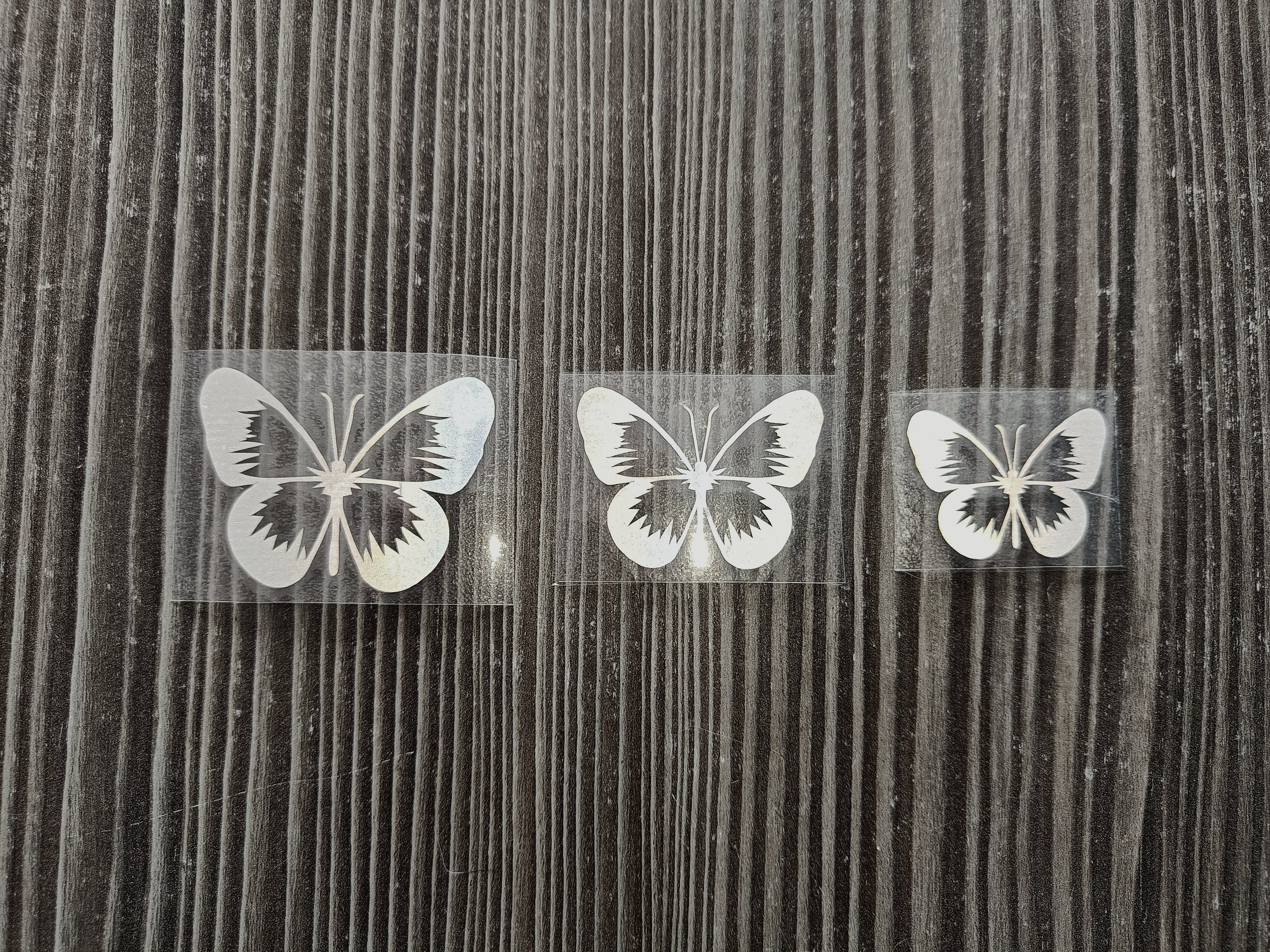 Iron on Decals for Sneakers, Reflective Heat Transfer Stickers Butterflies  Blue for Shoes (4pcs) : Buy Online at Best Price in KSA - Souq is now  : Fashion
