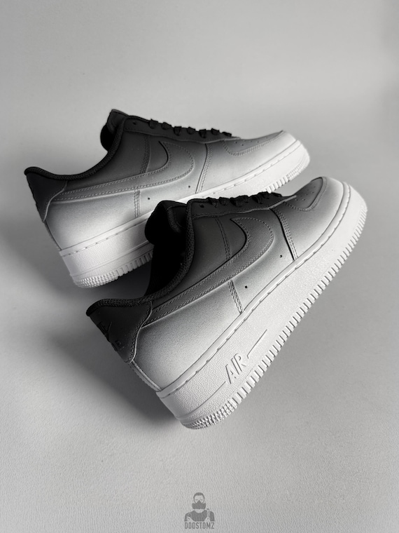 Custom Air Force 1 Gradient | Nike Custom Sneakers | Handpainted AF1 Custom Shoes | Personalized Gifts for Her | Painted Shoes for Him