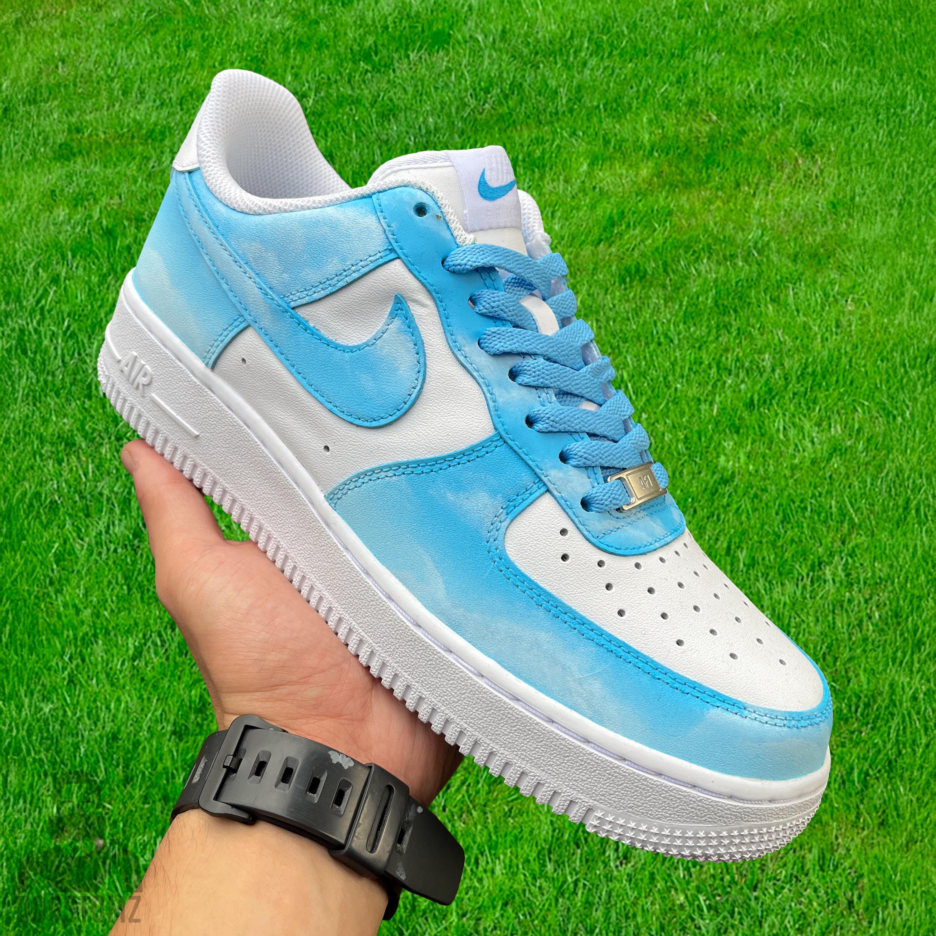 painting af1 with acrylic paint